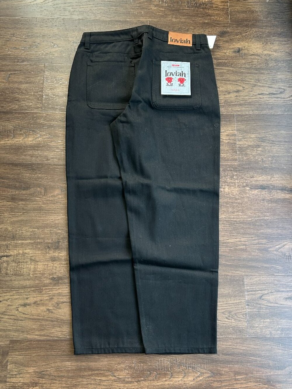 Loviah Baggy Black Skater Pants NWT - Size 34